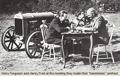 Ferguson and Ford, the handshake agreement