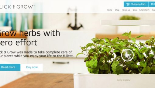 Click & Grow – Automated Smart Herb Garden