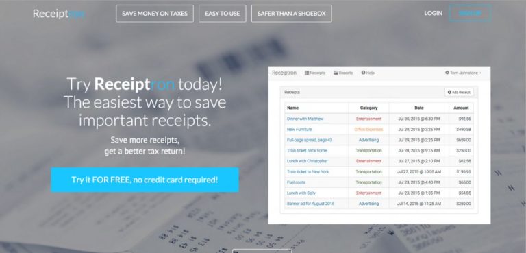 Receiptron