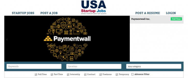 USA Startup Jobs