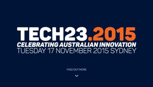 Book Now – Tech23: Celebrating Australian Innovation – 17th November 2015