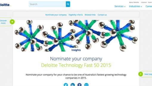 Nominate Now For The Deloitte Technology Fast 50