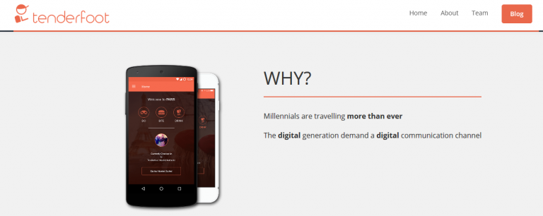 Tenderfoot App