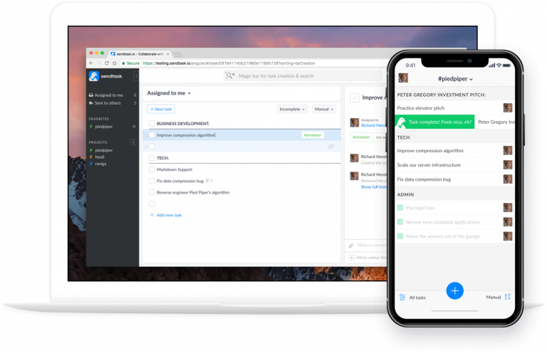 Sendtask