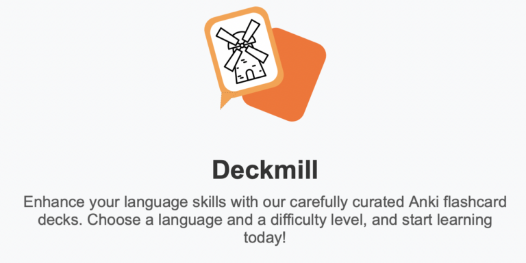 deckmill