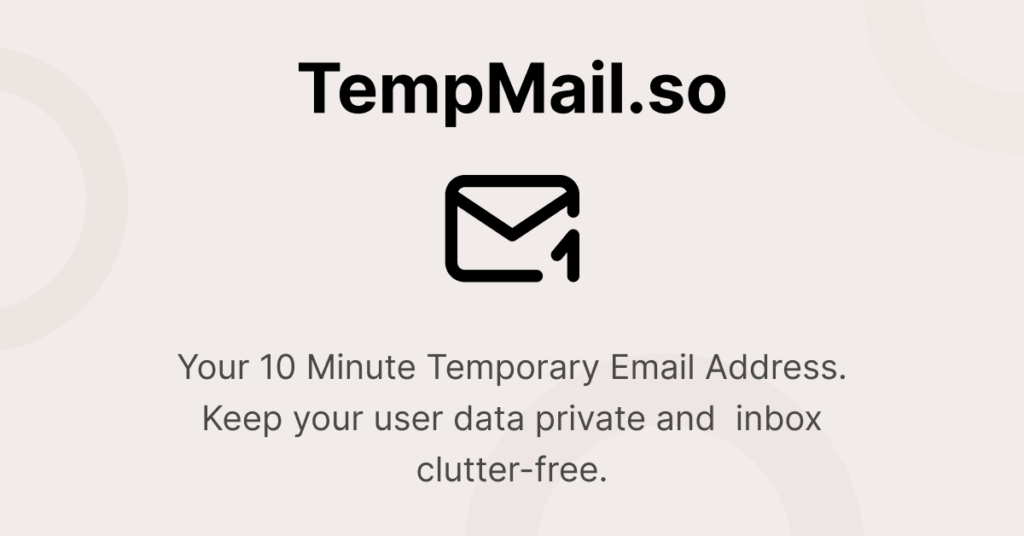 tempmail