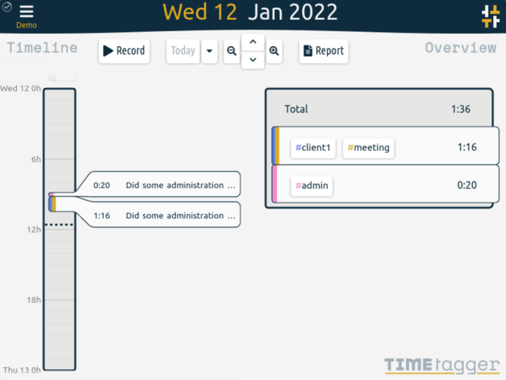timetagger