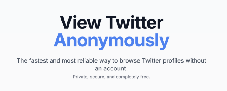 twitterviewer