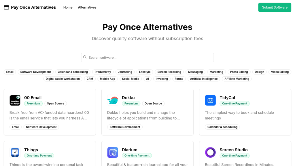 https://payoncealternatives.com/