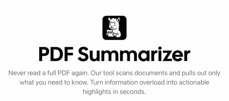pdfsummarizer