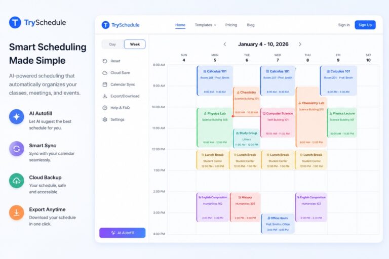 tryschedule
