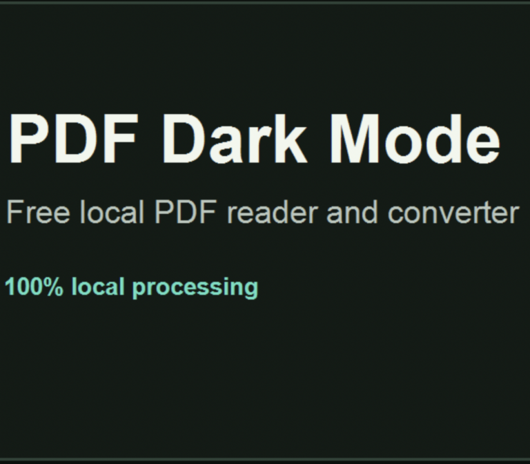 pdfdarkmode