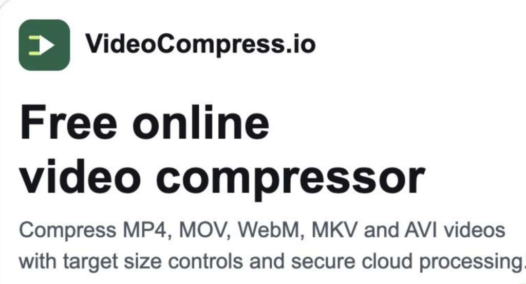 videocompress