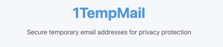 1tempmail