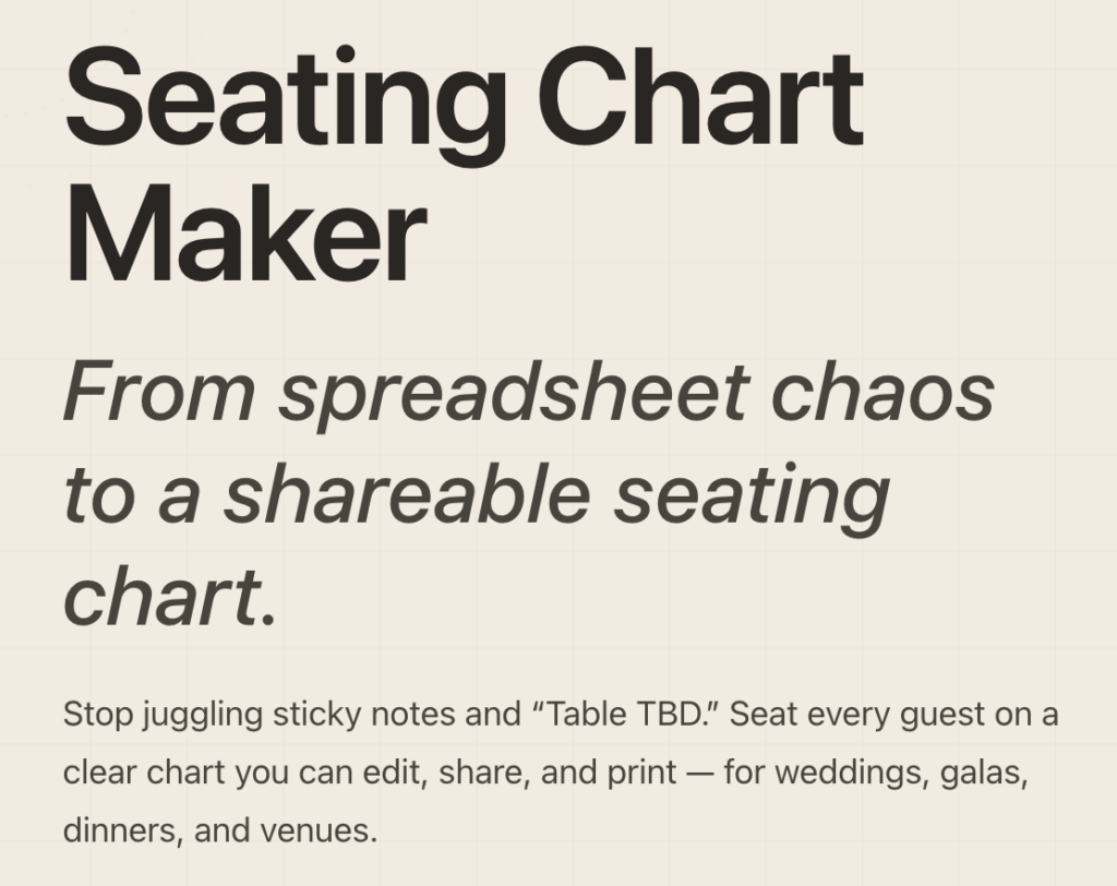 seatchart